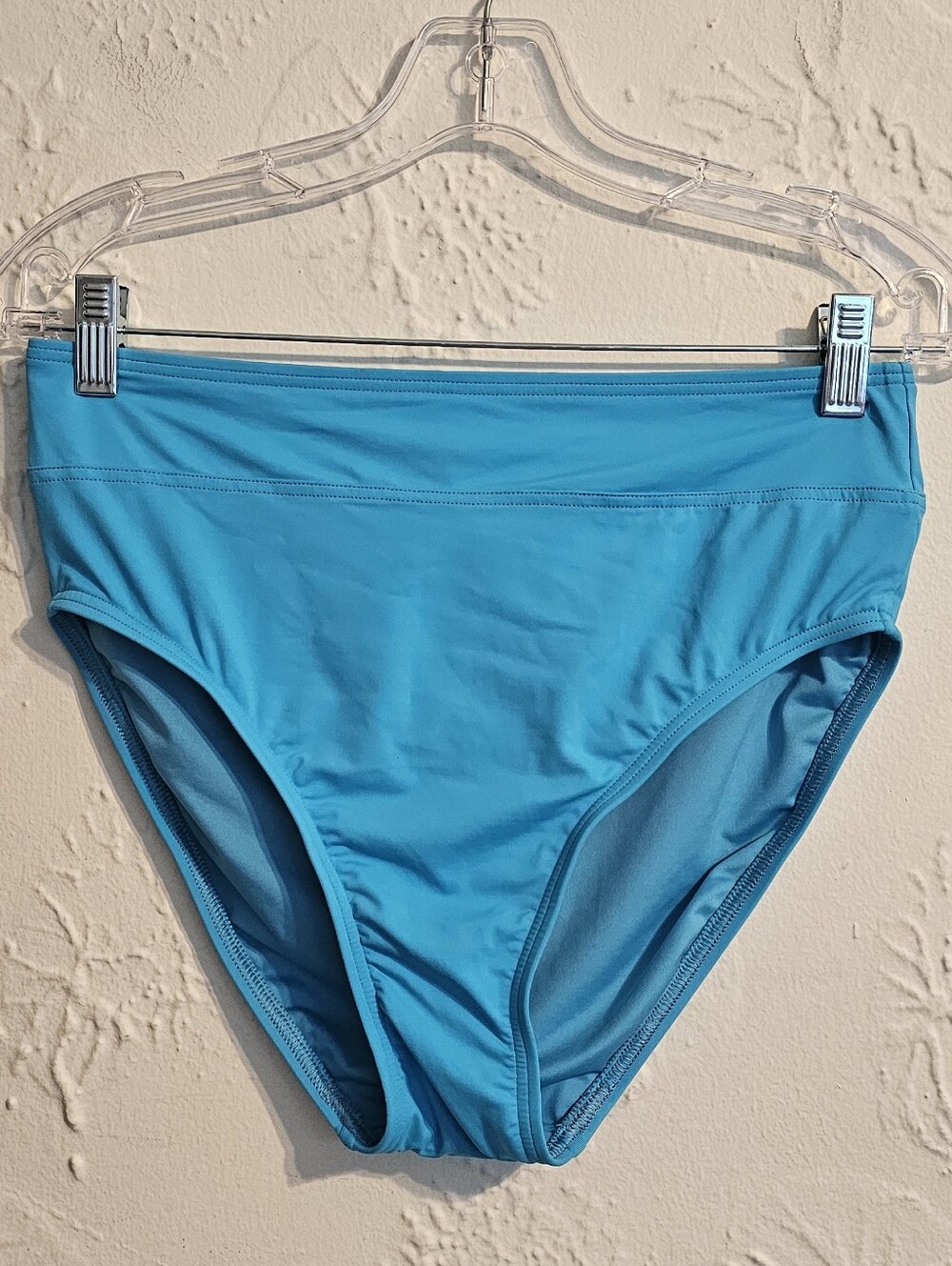 Lands' End Bikini Swim Bottom Blue NWT Size Small